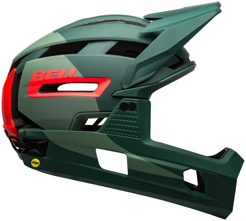 Bell Super Air R MIPS MTB Full Face Helmet Green-1